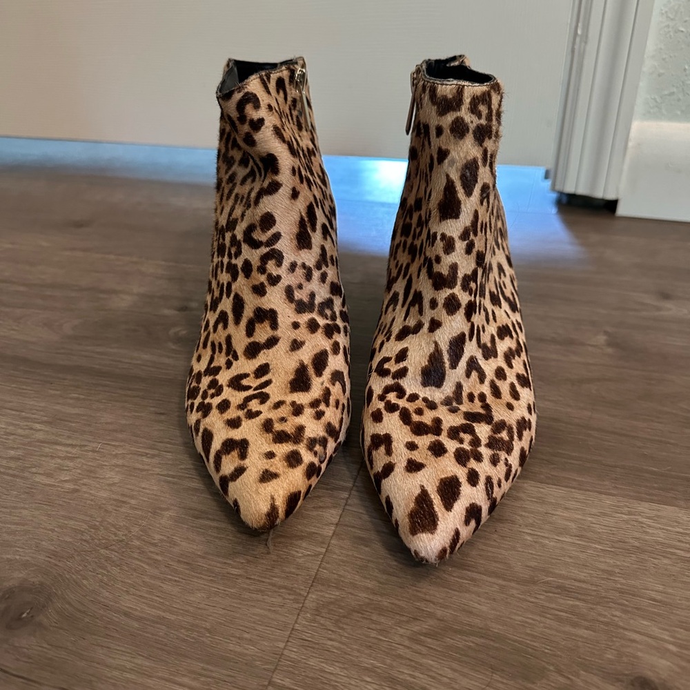 Sam Edelman Genuine Calf Hair Booties